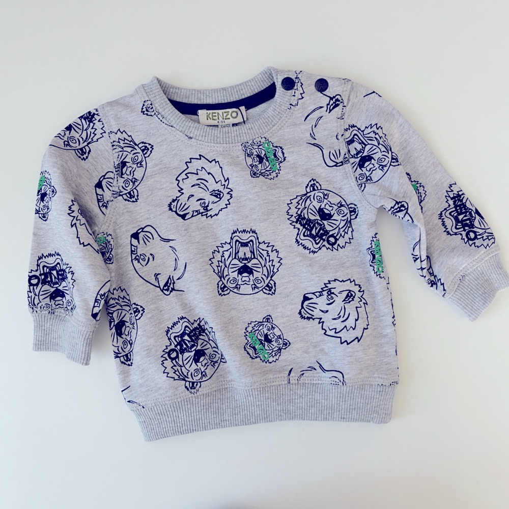 Kenzo Kids Tiger Print Sweatshirt